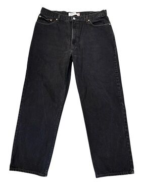 Vintage Levi’s 550 Dad Jeans 36x30 Black Relaxed Fit Denim 90s Streetwear Y2K